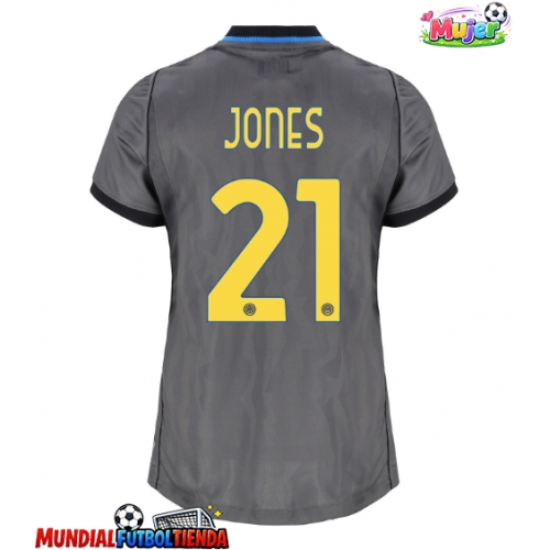 Camiseta Inter Milan Curtis Jones #21 Tercera Equipación Replica 2026-27 para mujer mangas cortas